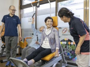 「効果が見える」機能訓練