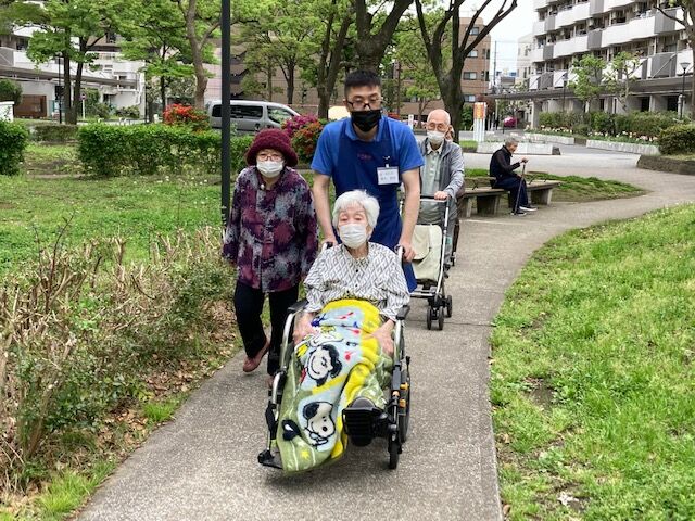 とある小名木川の一日(すこやかホーム小名木川)