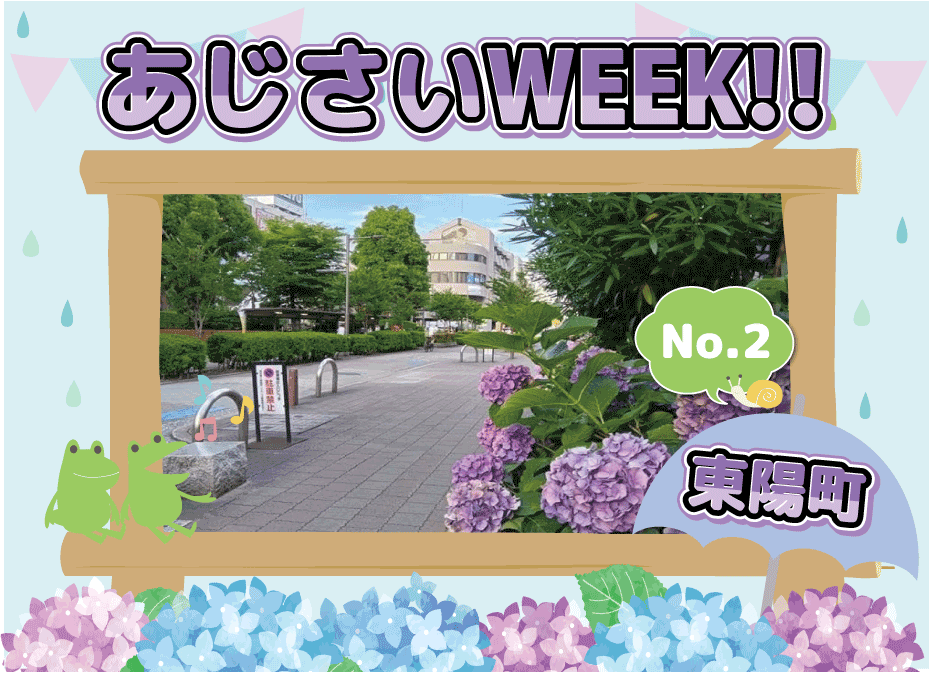 あじさいWEEK！　（東陽町）