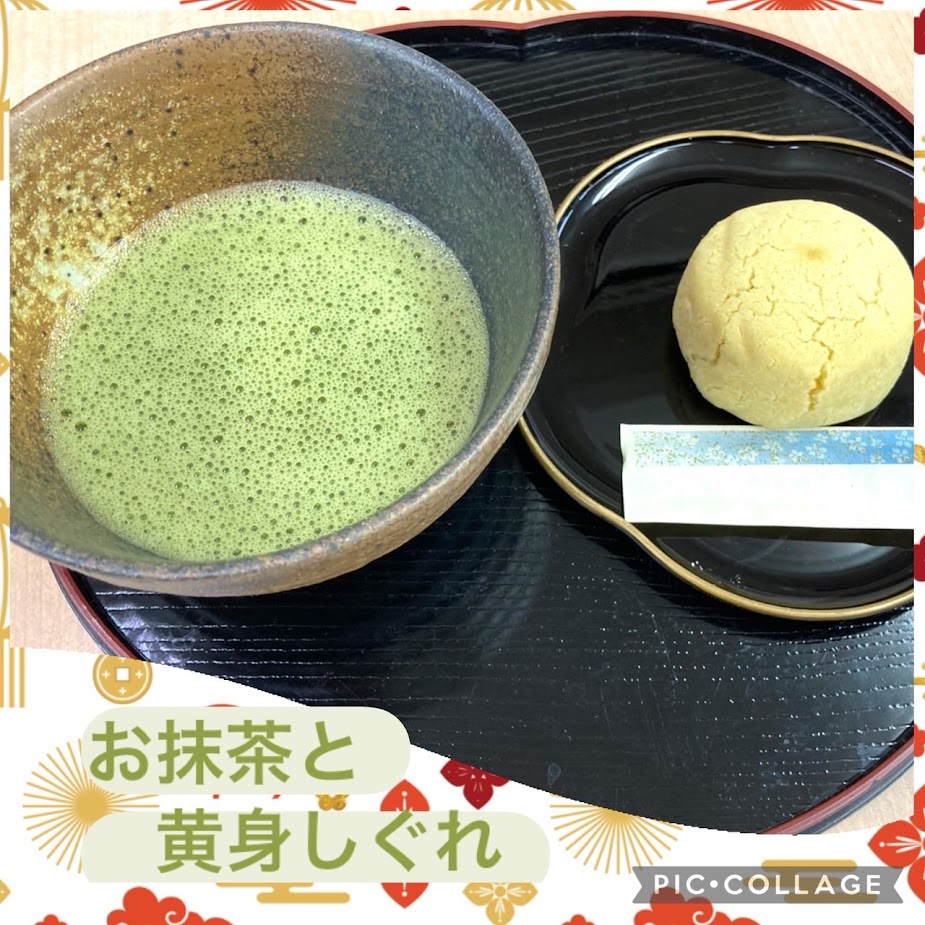 毎年恒例のお茶会始め（大島）