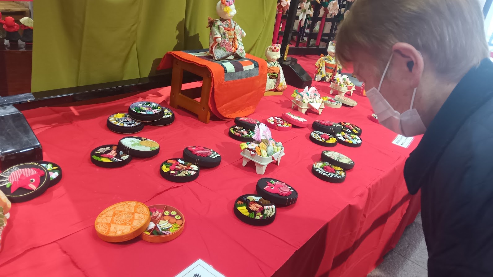 ２月の外出の模様です　（えんむすび）